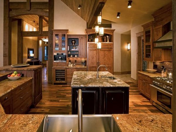 rustic country style kitchen (4)