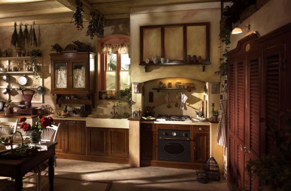 rustic country style kitchen (5)