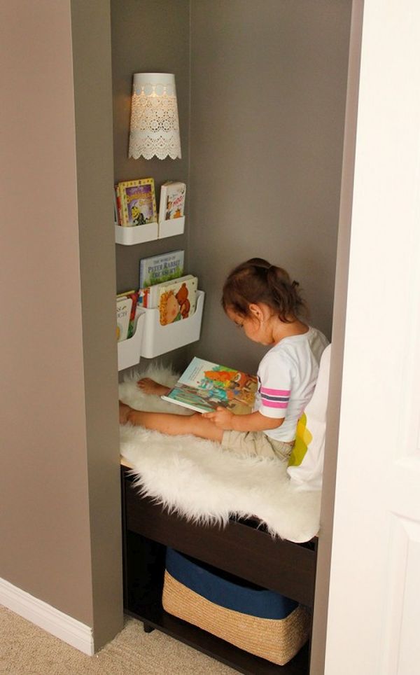 Closet Reading Nook