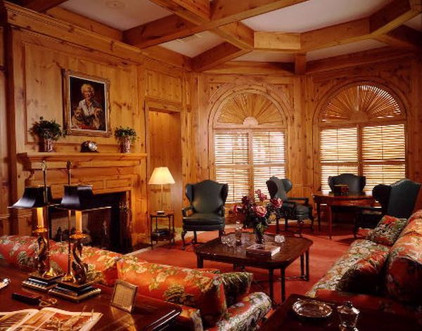 Knotty Pine Paneling decor (5)