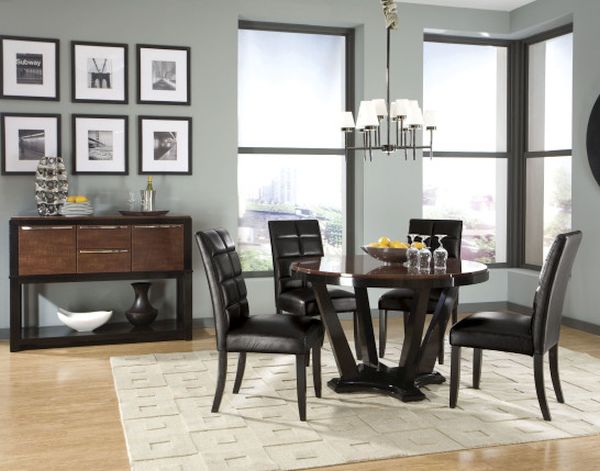 Skillfully incorporating black furniture (2)