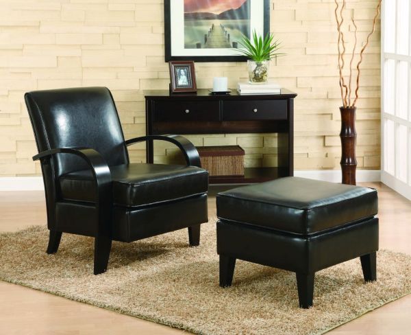 Skillfully incorporating black furniture (3)