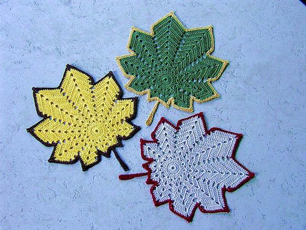 Autumn Leaf Coasters