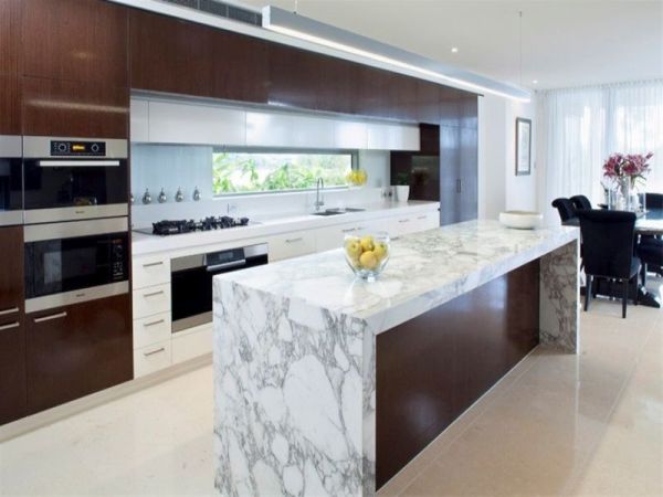 Marble in the kitchen