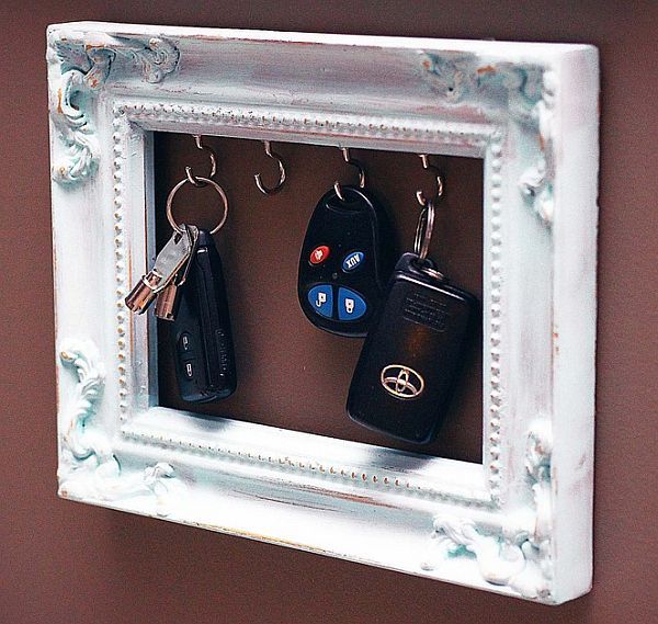 Photo frame key rack