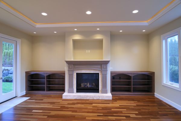 recessed lighting layout in living room
