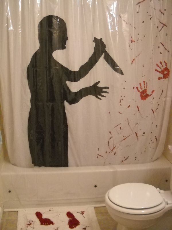 Psycho Killer Shower Curtain