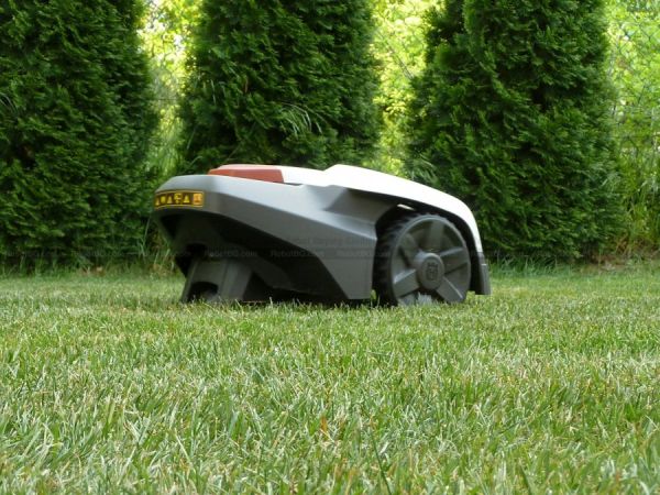 Robotic mower for your backyard lawn