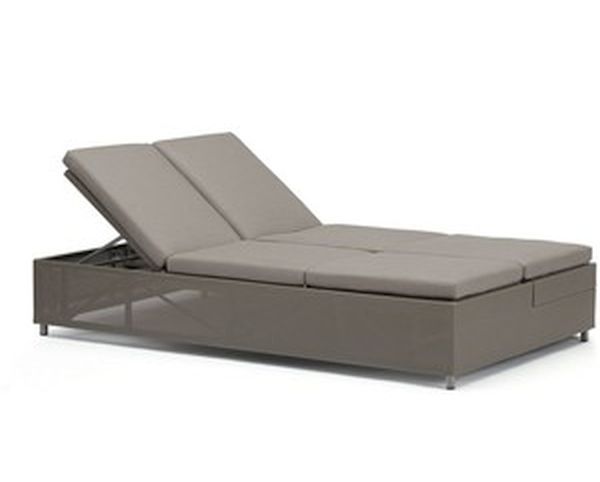 Dune Double Chaise Sofa Lounge with Cushions