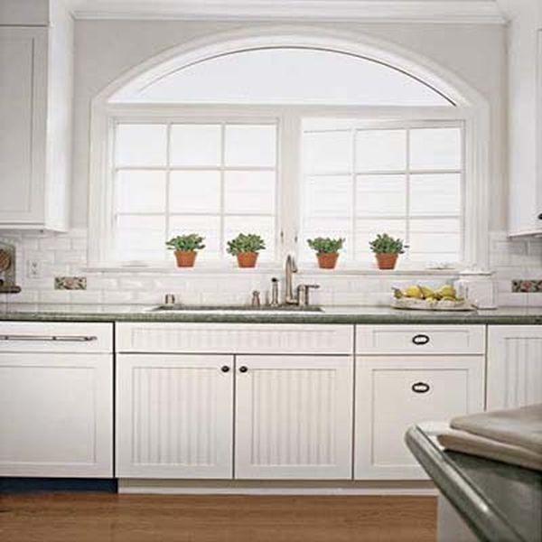 Beadboard cabinet doors