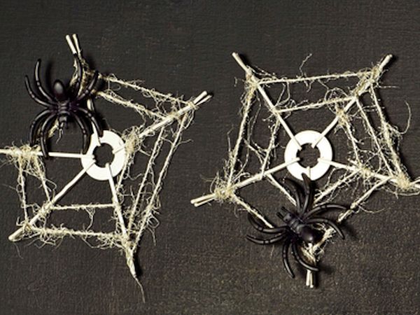 Cobweb coasters