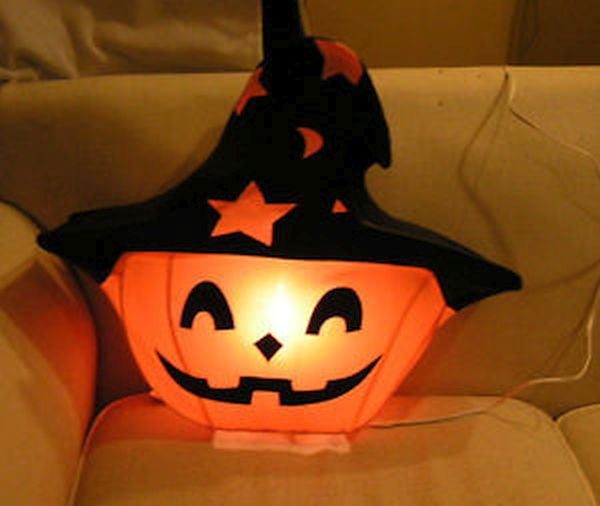 Witch hat luminaries