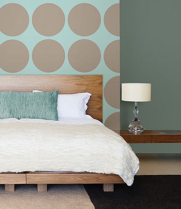 hollow polka dot wall decal