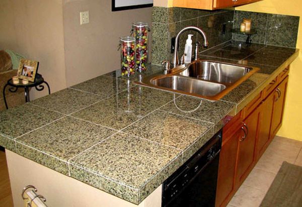 Tile Kitchen Countertops (3) - Hometone - Home Automation and Smart