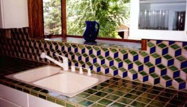 Tile Kitchen Countertops (4)