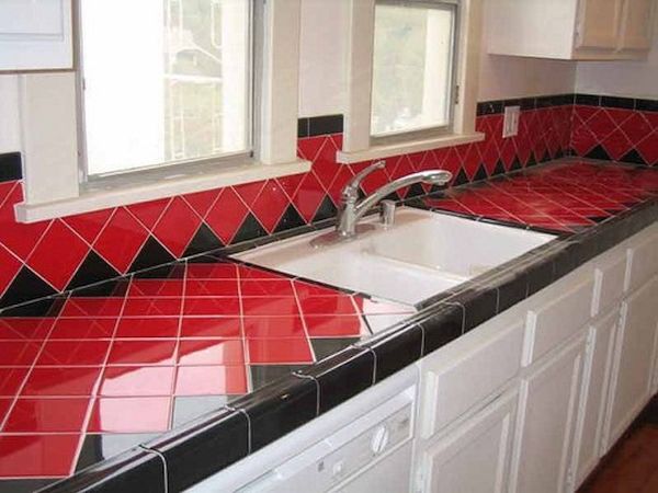 Tile Kitchen Countertops (6)