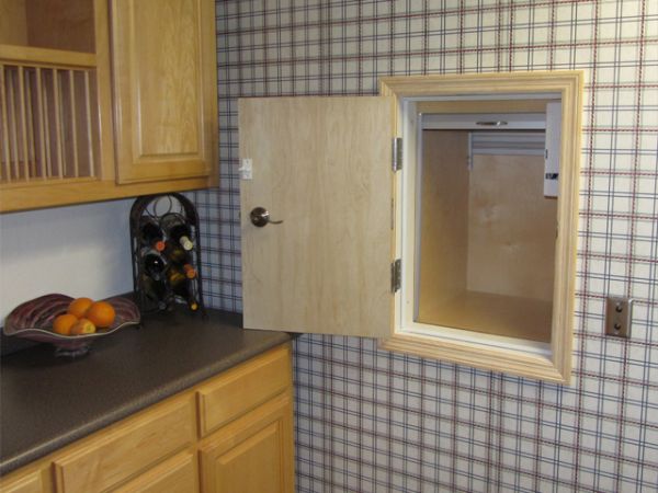 install a dumbwaiter