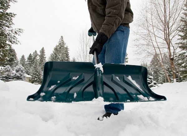 snow shoveling