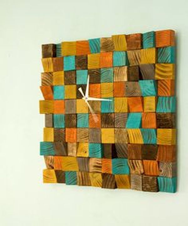 Fire Sparks Wood Wall Art