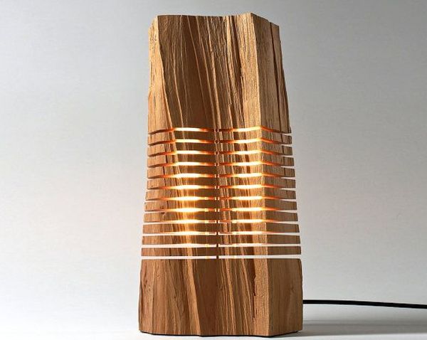 Illuminated Wood Sculpture