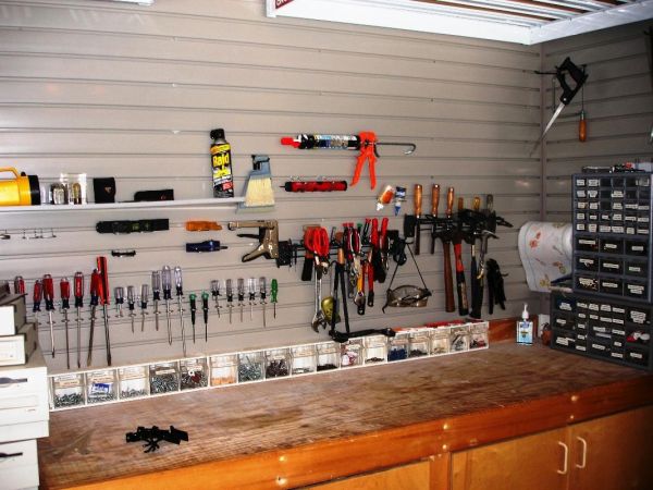 Enhance wall storage  garage