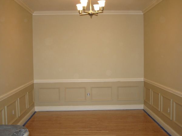 Faux Wainscoting