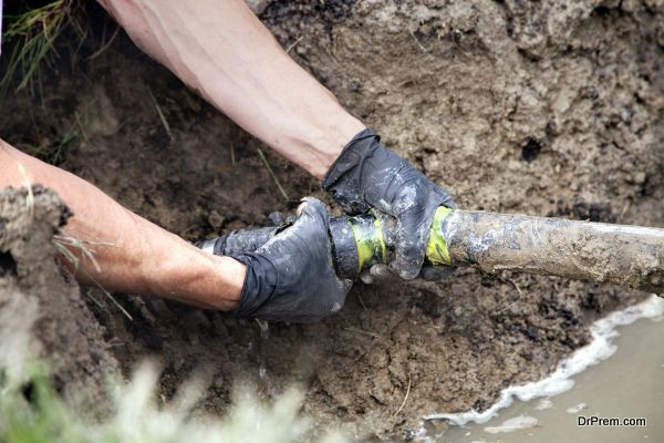 Repairing a Broken Pipe