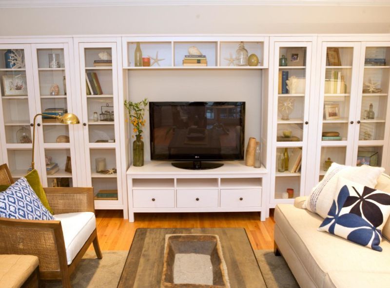 unique shelves for living room