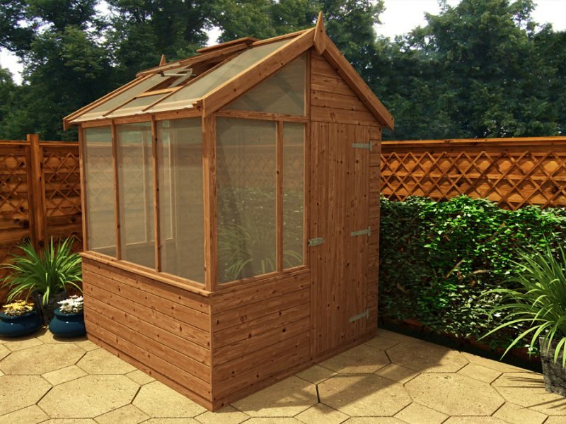 building a potting shed