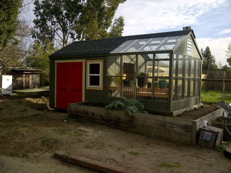 building a potting shed