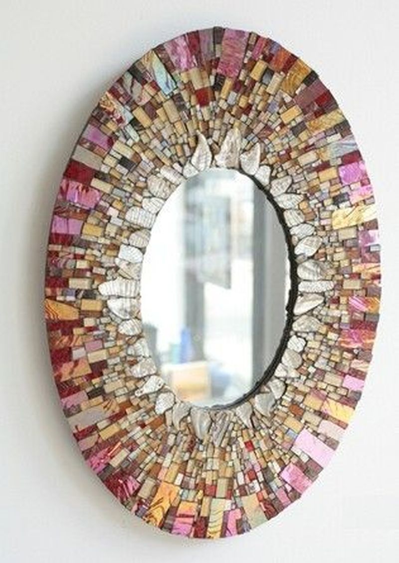 Mosaic CD Mirror