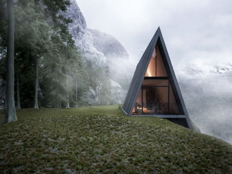 Unique Designing Ideas For Triangular Houses