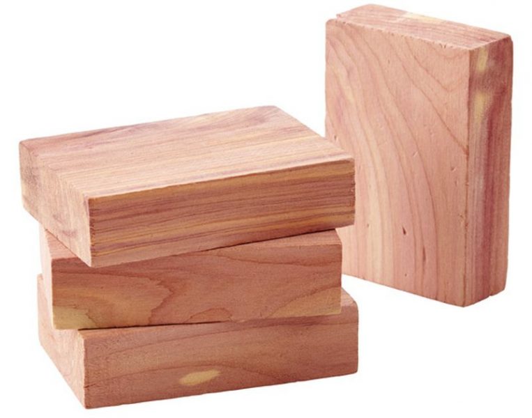 Scented wood blocks