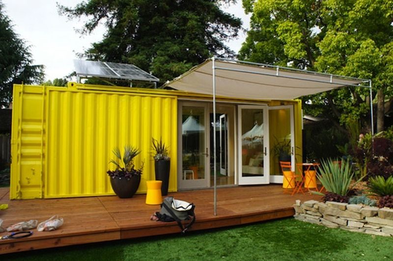 Small container house