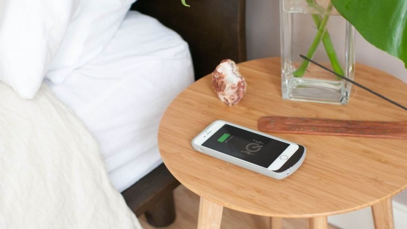 table that charges your phone