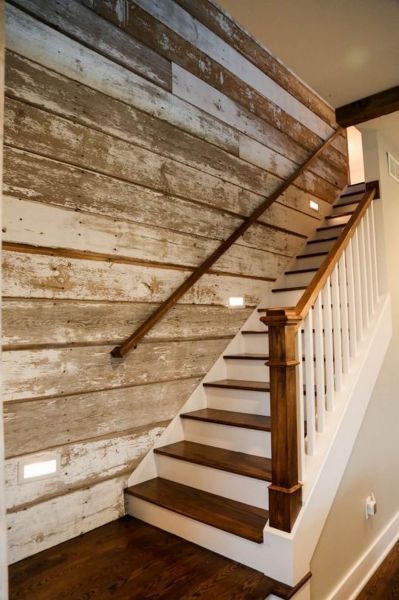 stained shiplap wall ideas