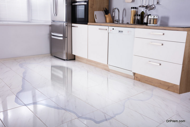 Water is Pooling Under the Refrigerator