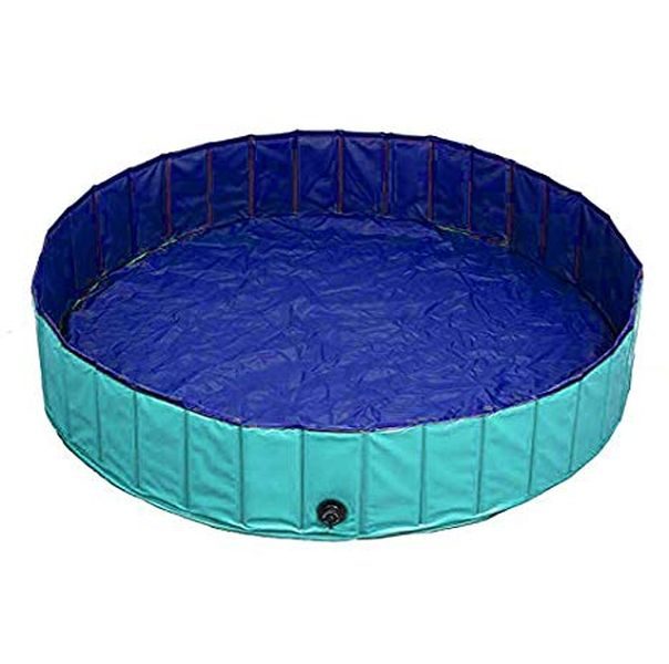 Delifur-Foldable-PVC-Dog-Swimming-Pool