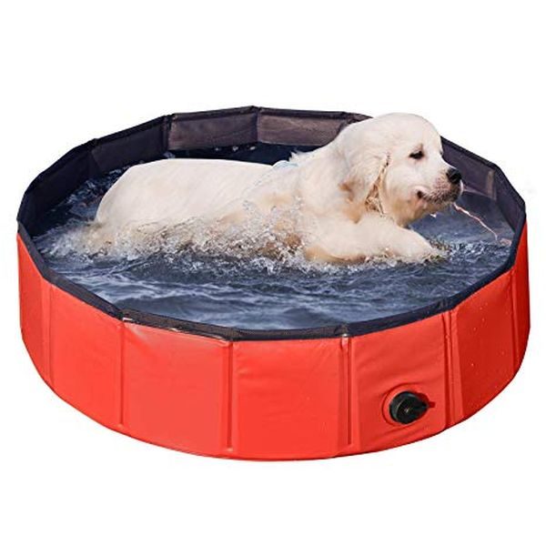 Yaheetech Foldable Pet Bath Pool