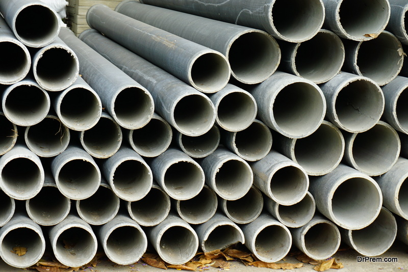 Concrete pipes