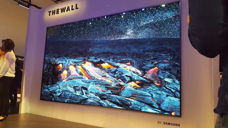 Samsung’s gigantic microled ‘The Wall’ television