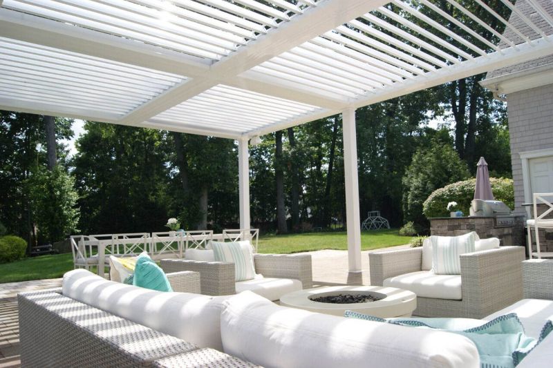 louvered-roof