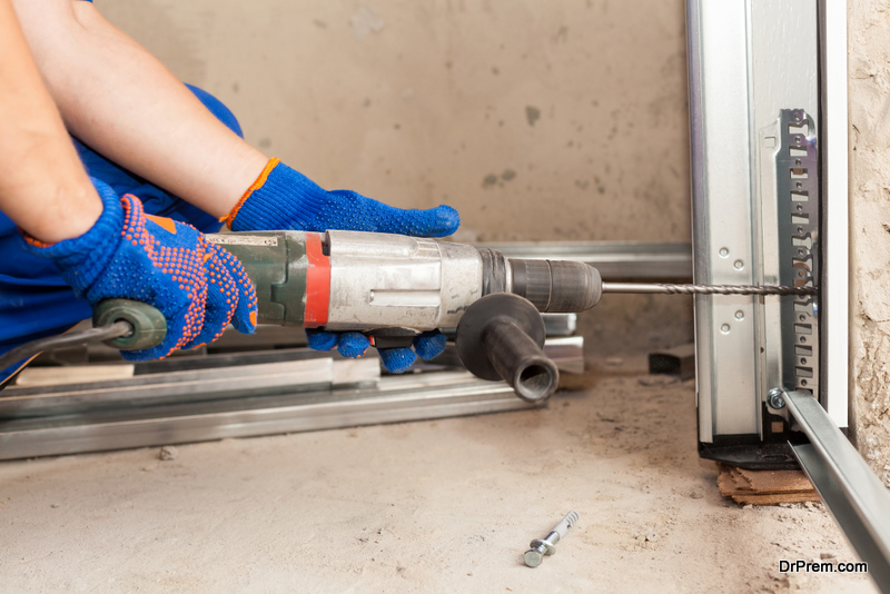 Garage Door Side Springs repair