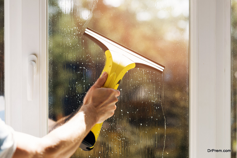 using Window Vacuum