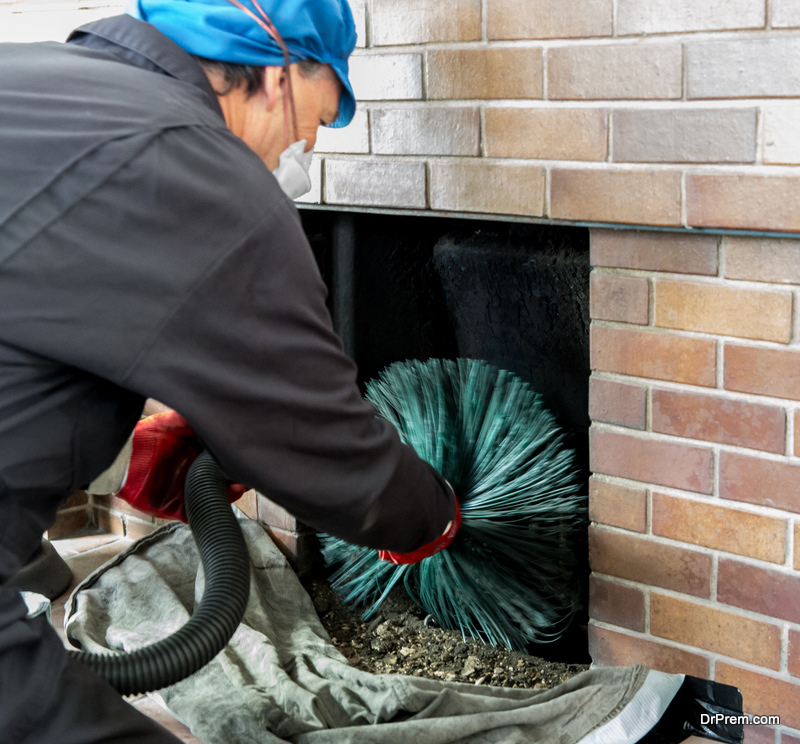 professional chimney sweep