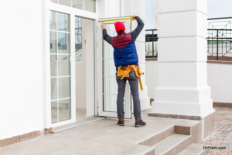 Entrance Door installation