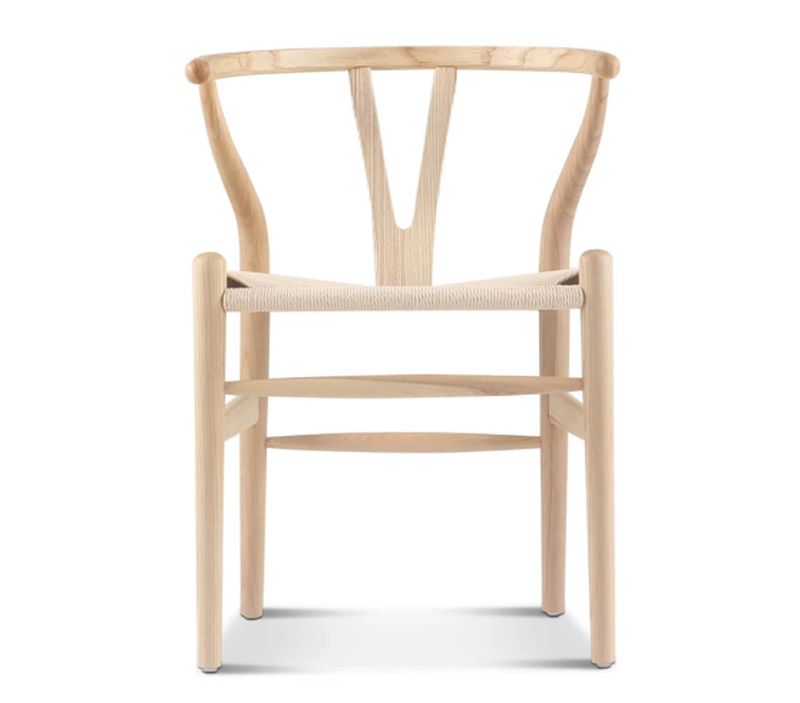 The timeless Wishbone chair