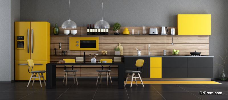 Yellow-kitchen