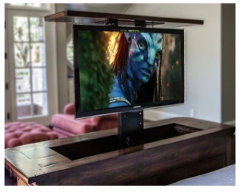 How To Build A Hidden Tv Lift Cabinet Make A Pop Up Tv Cabinet