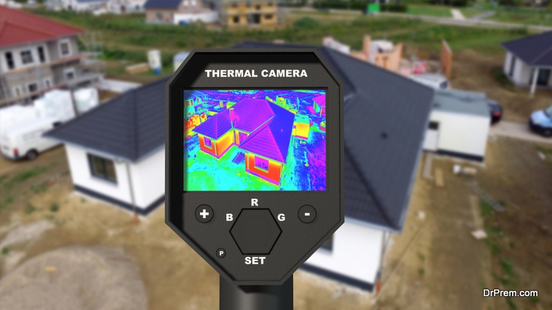 Detecting Heat Loss at the House With Infrared Thermal Camera